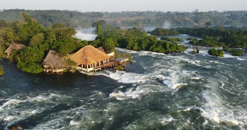 Lemala wildwaters Lodge Uganda pool